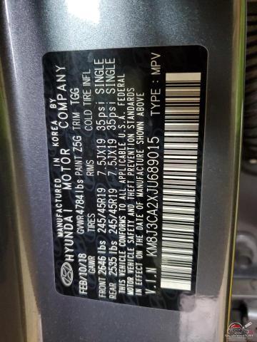 KM8J3CA2XJU689015 2018 HYUNDAI TUCSON photo no. 14