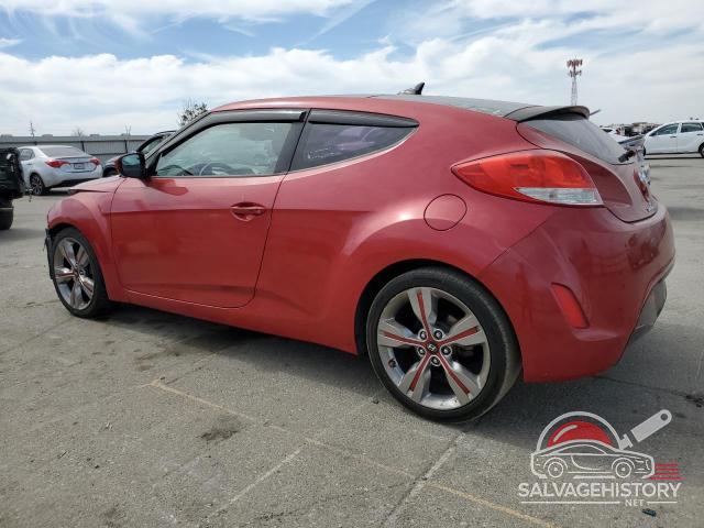 KMHTC6AD9CU060991 2012 HYUNDAI VELOSTER photo no. 2