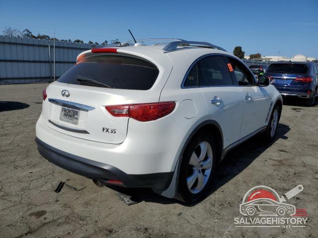 JNRAS18U09M103954 2009 INFINITI FX35 photo no. 3