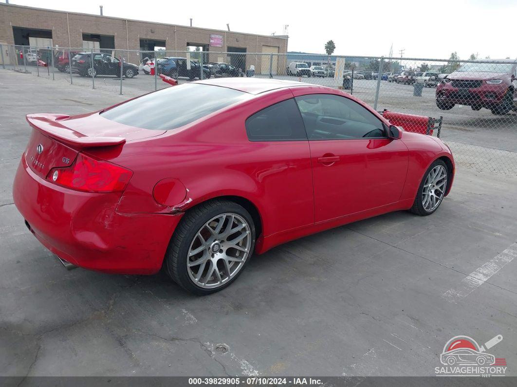 JNKCV54E85M413719 2005 INFINITI G35 photo no. 4