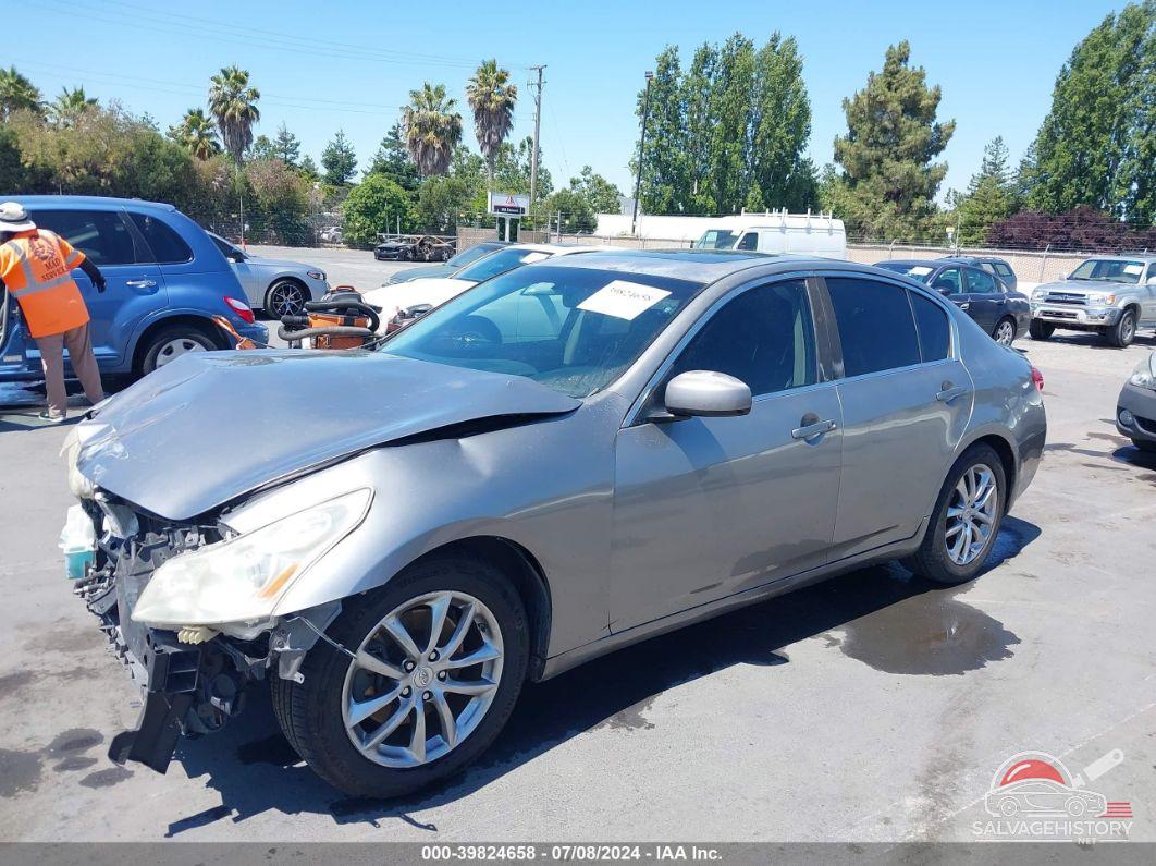 JNKBV61E18M211413 2008 INFINITI G35 photo no. 2