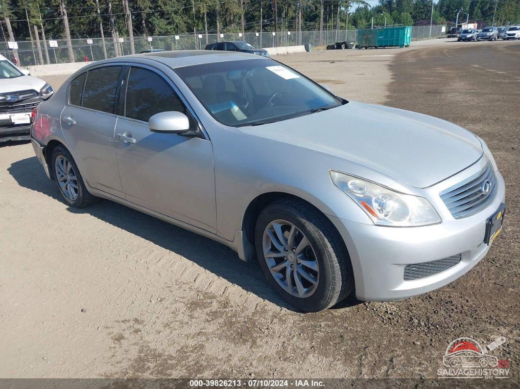 JNKBV61FX8M280724 2008 INFINITI G35 photo no. 2