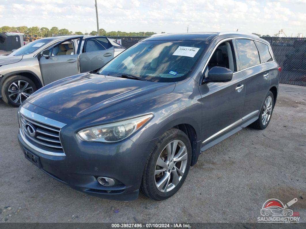 5N1AL0MM5DC335621 2013 INFINITI JX35 photo no. 2
