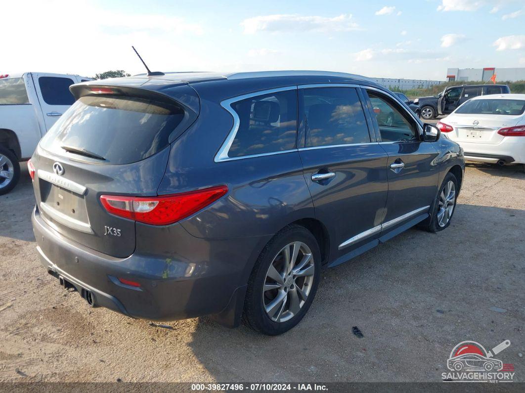 5N1AL0MM5DC335621 2013 INFINITI JX35 photo no. 4