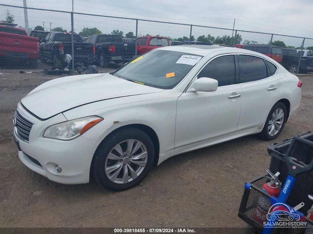 JN1BY1AR9BM376666 2011 INFINITI M37 photo no. 2