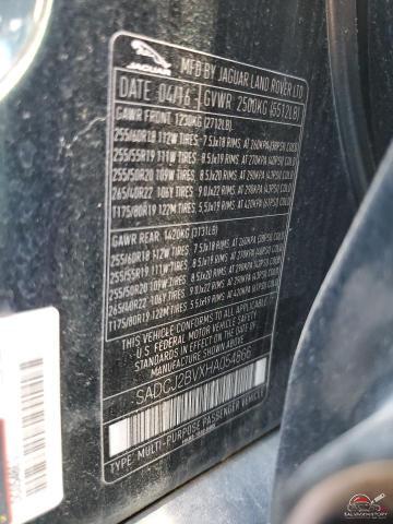 SADCJ2BVXHA054866 2017 JAGUAR F-PACE photo no. 13