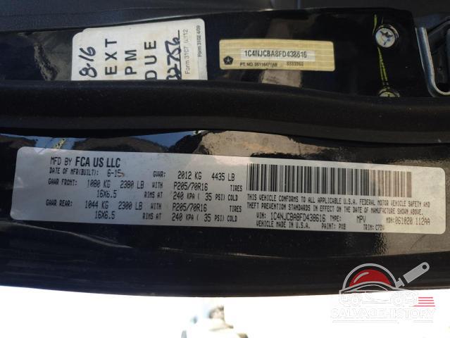 1C4NJCBA8FD438616 2015 JEEP COMPASS photo no. 14