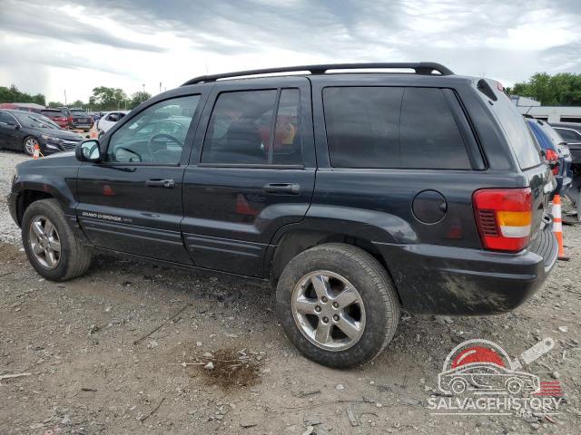1J4GW58N54C133670 2004 JEEP GRAND CHER photo no. 2