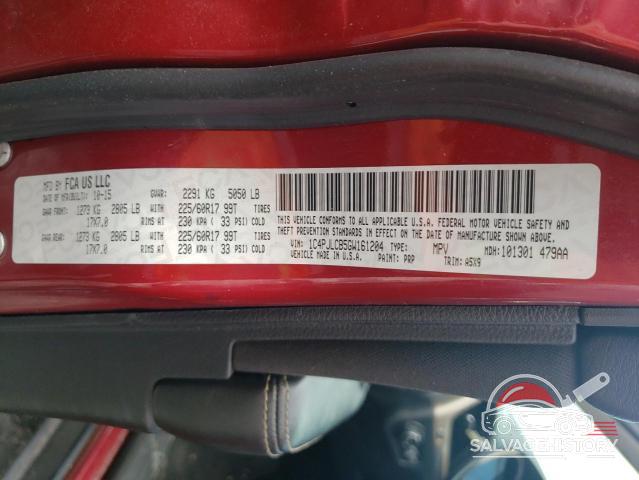 1C4PJLCB5GW161204 2016 JEEP GRAND CHER photo no. 13