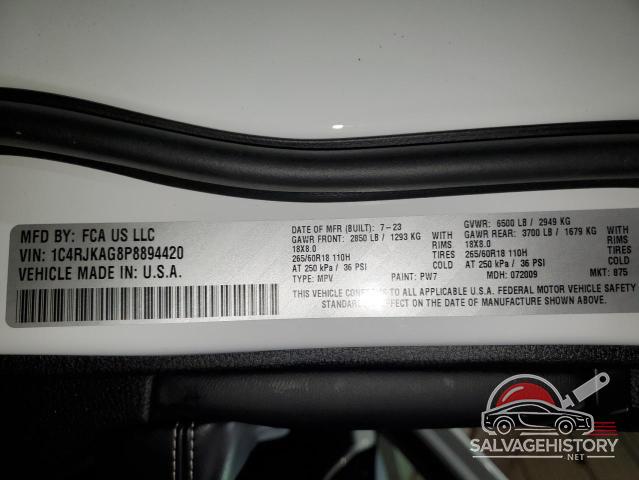 1C4RJKAG8P8894420 2023 JEEP GRAND CHER photo no. 13