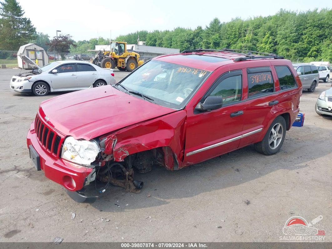 1J4GR48K45C685783 2005 JEEP GRAND CHEROKEE photo no. 2