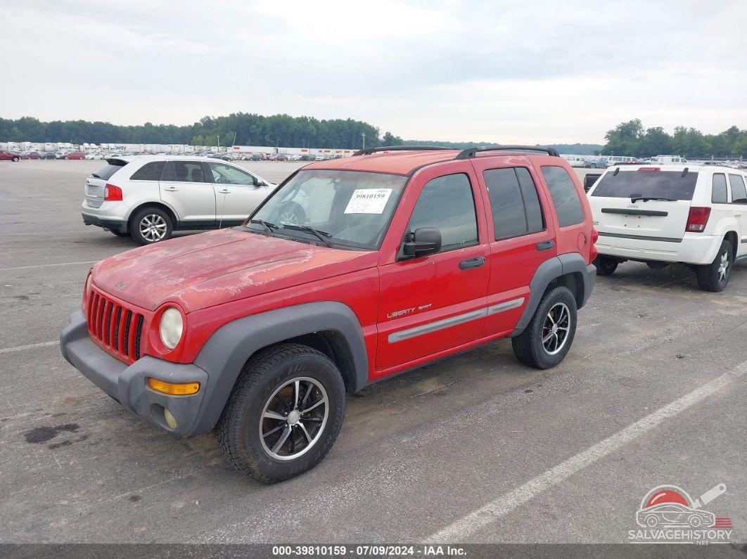 1J4GL48K12W346409 2002 JEEP LIBERTY photo no. 2