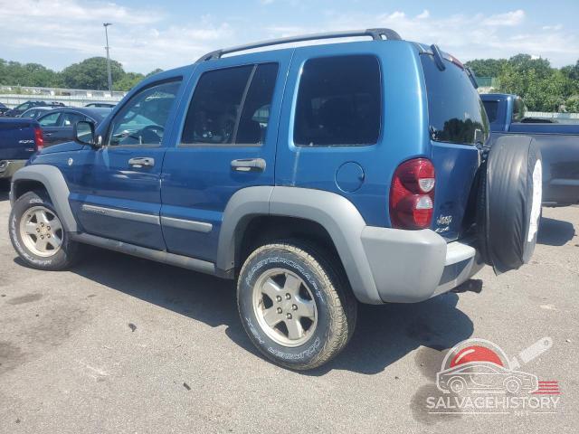 1J4GL48K65W655149 2005 JEEP LIBERTY photo no. 2