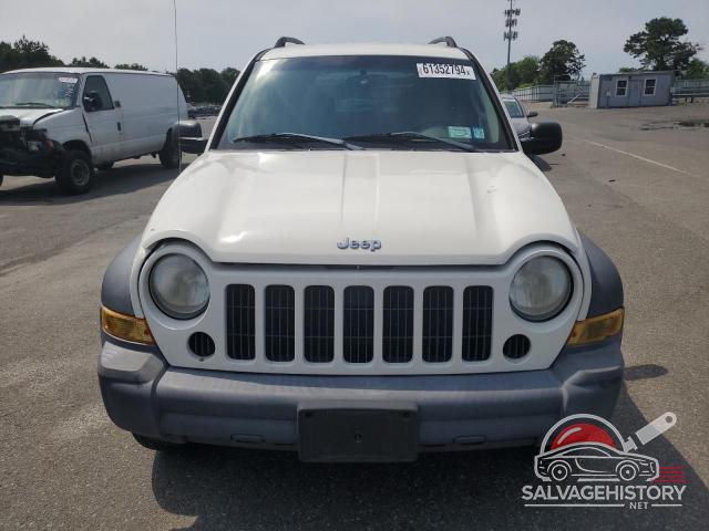 1J4GL48K16W163372 2006 JEEP LIBERTY photo no. 5