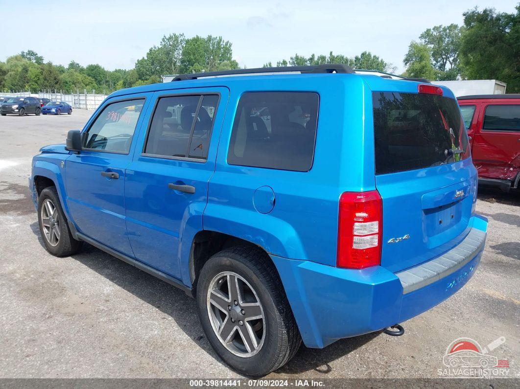 1J8FF28WX8D747616 2008 JEEP PATRIOT photo no. 3