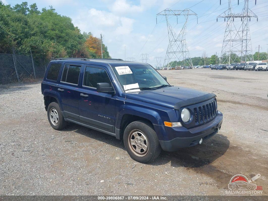 1C4NJPBA2DD213094 2013 JEEP PATRIOT photo no. 14