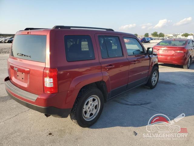 1C4NJPBA4ED601185 2014 JEEP PATRIOT photo no. 3