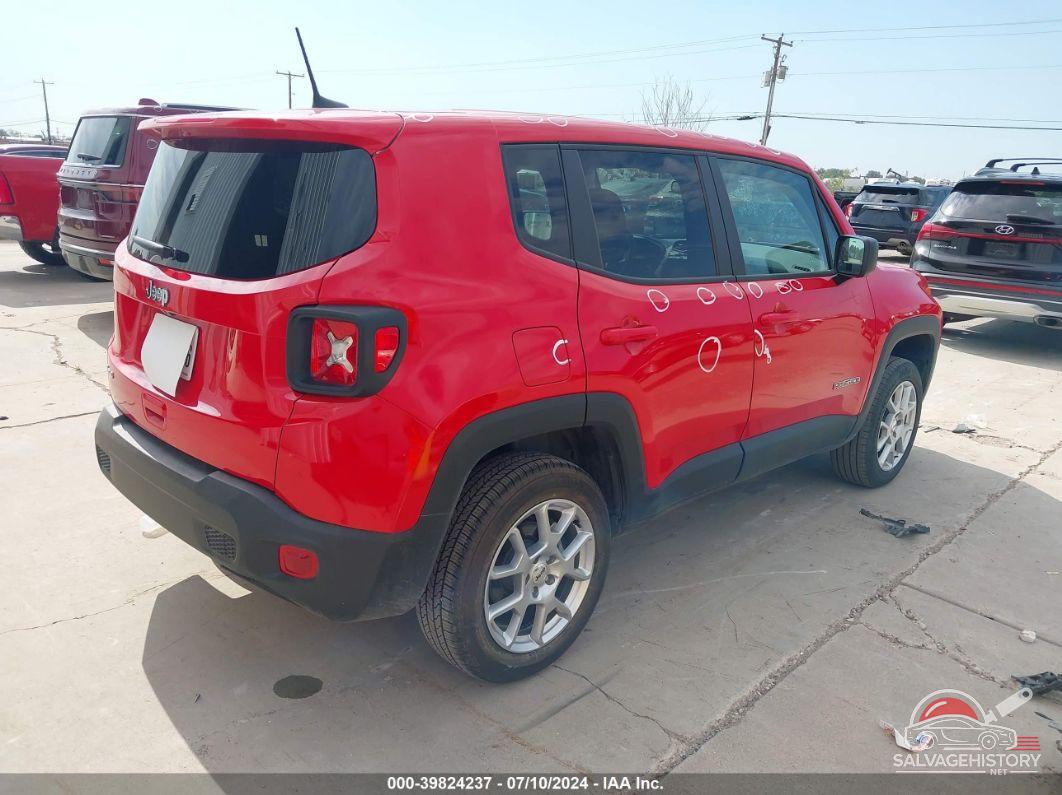 ZACNJDB10PPP70622 2023 JEEP RENEGADE photo no. 4
