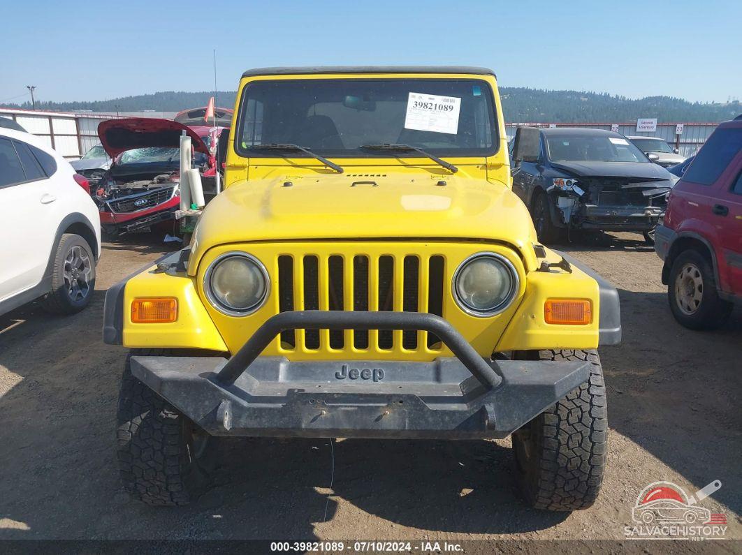 1J4FA39S22P726038 2002 JEEP WRANGLER photo no. 6