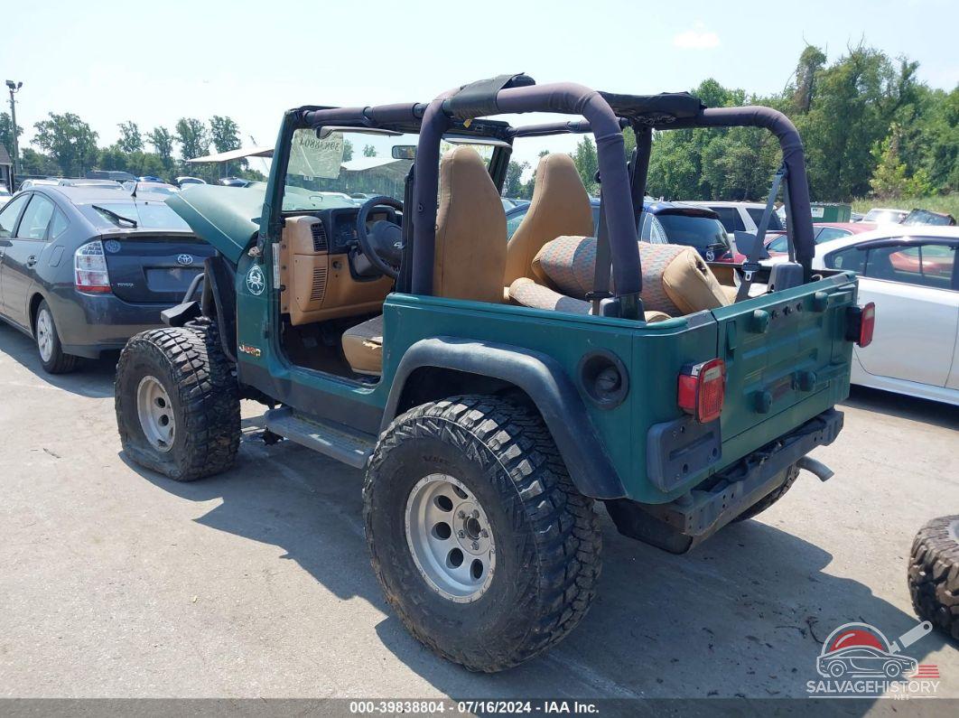1J4FY19S2VP500845 1997 JEEP WRANGLER / TJ photo no. 3