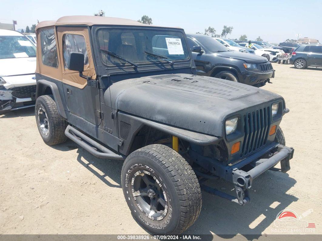 1J4FY19P6SP286756 1995 JEEP WRANGLER / YJ photo no. 4