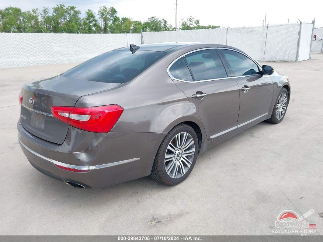 KNALN4D78F5171861 2015 KIA CADENZA photo no. 4