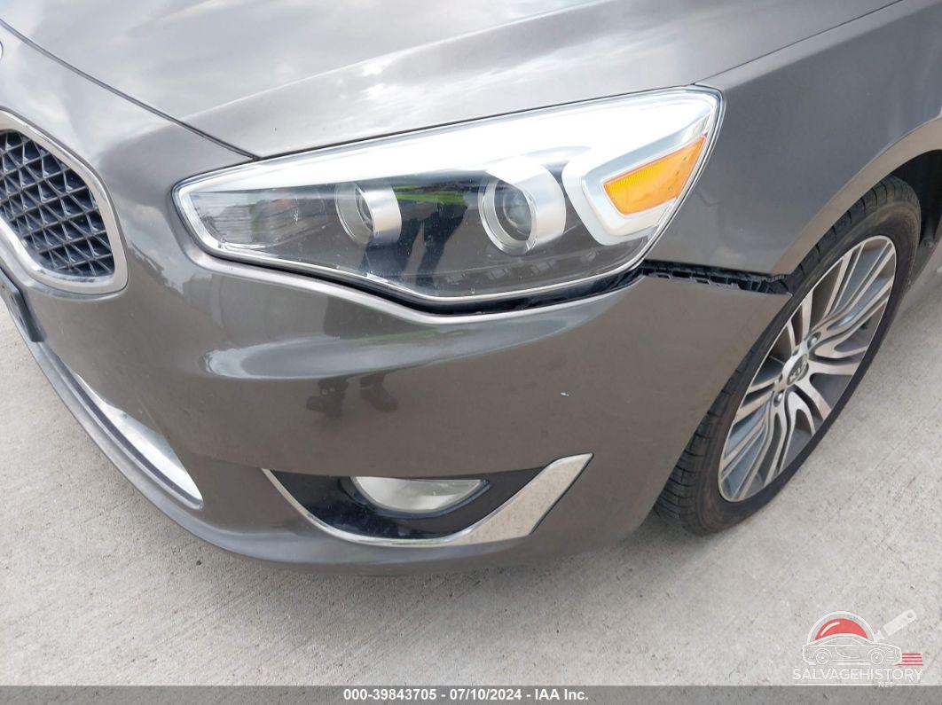KNALN4D78F5171861 2015 KIA CADENZA photo no. 6