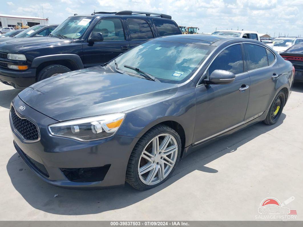 KNALN4D79F5168161 2015 KIA CADENZA photo no. 2