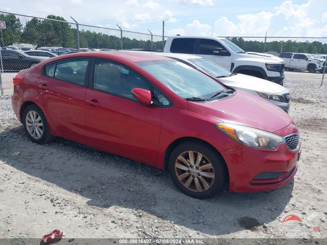 KNAFX4A6XE5240650 2014 KIA FORTE photo no. 17