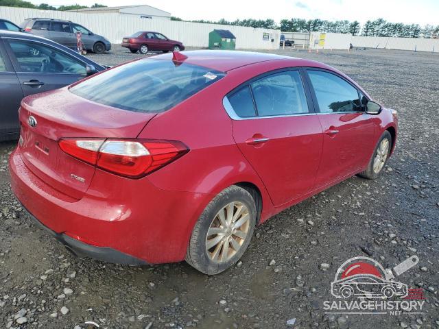 KNAFX4A84E5106315 2014 KIA FORTE photo no. 3