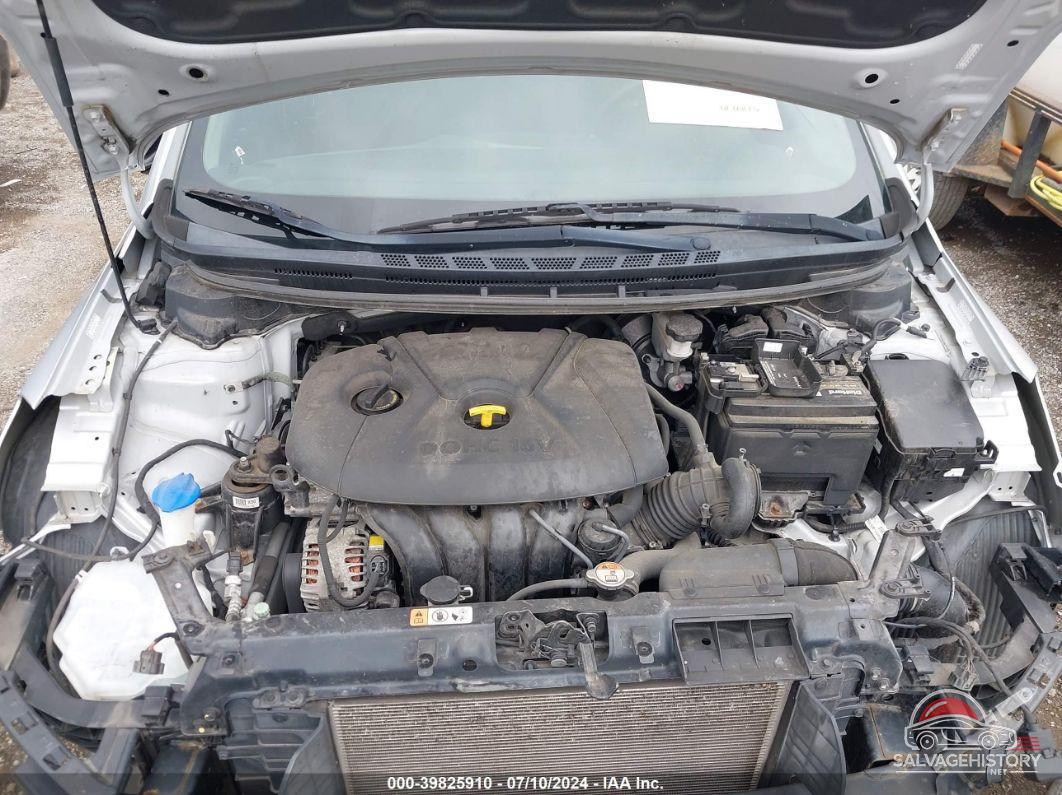 KNAFK4A67G5496715 2016 KIA FORTE photo no. 10