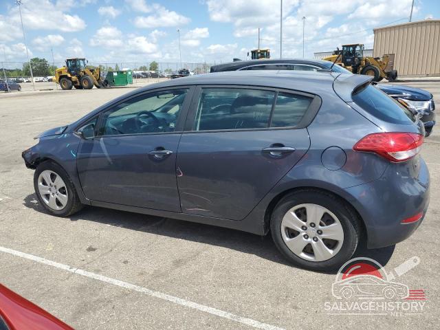KNAFK5A82G5583655 2016 KIA FORTE photo no. 2