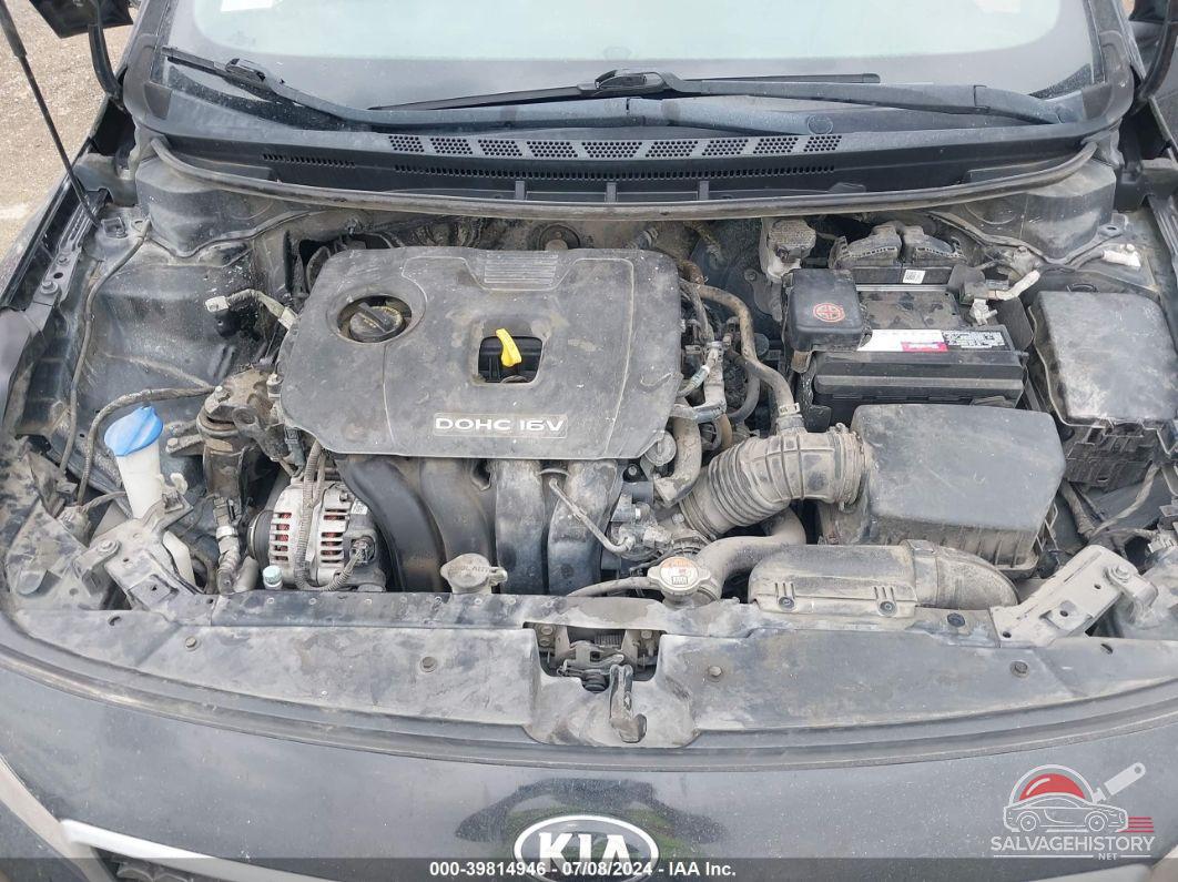 3KPFL4A7XJE230268 2018 KIA FORTE photo no. 10
