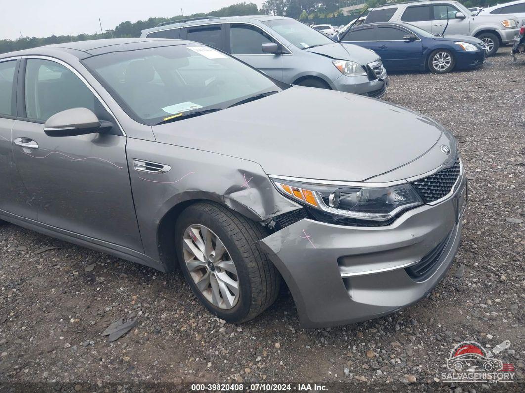 5XXGU4L33JG270422 2018 KIA OPTIMA photo no. 6