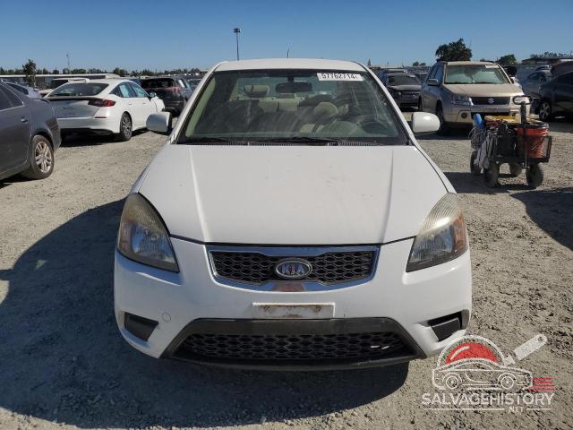 KNADH4A37A6650174 2010 KIA RIO photo no. 5