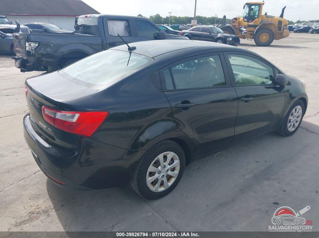 KNADM4A33C6073089 2012 KIA RIO photo no. 4