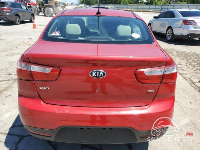 KNADM4A35D6307556 2013 KIA RIO photo no. 6