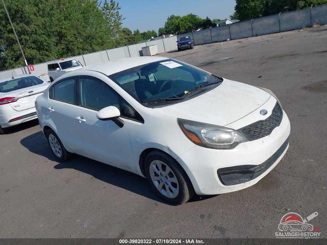 KNADM4A37E6368392 2014 KIA RIO photo no. 6