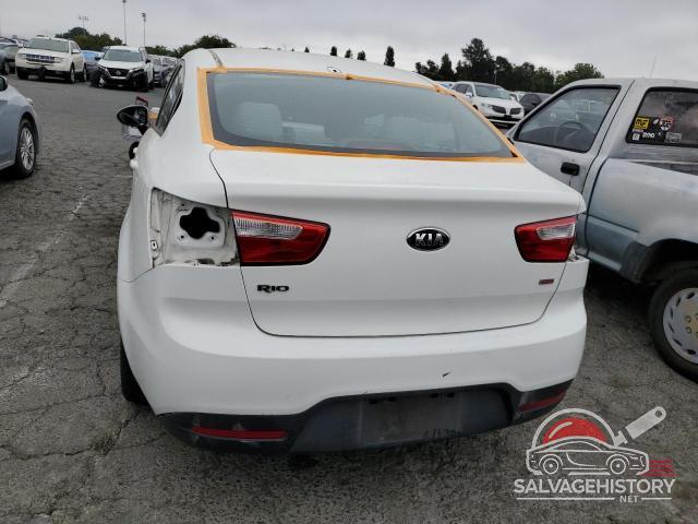 KNADM4A38E6341122 2014 KIA RIO photo no. 6