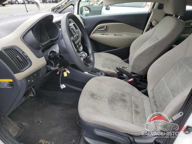 KNADM4A38E6341122 2014 KIA RIO photo no. 7