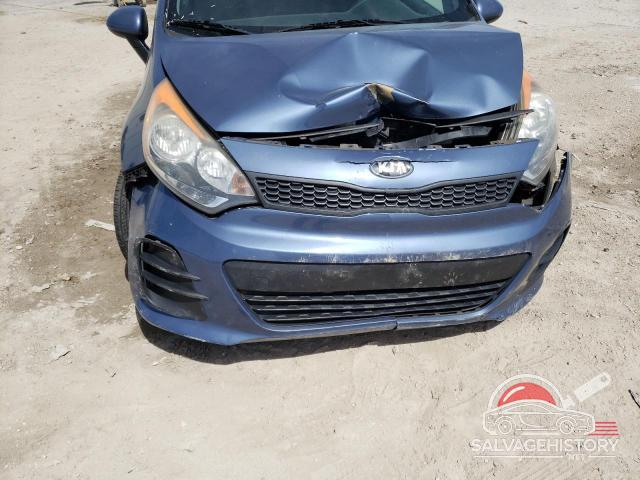 KNADM5A36G6651732 2016 KIA RIO photo no. 12