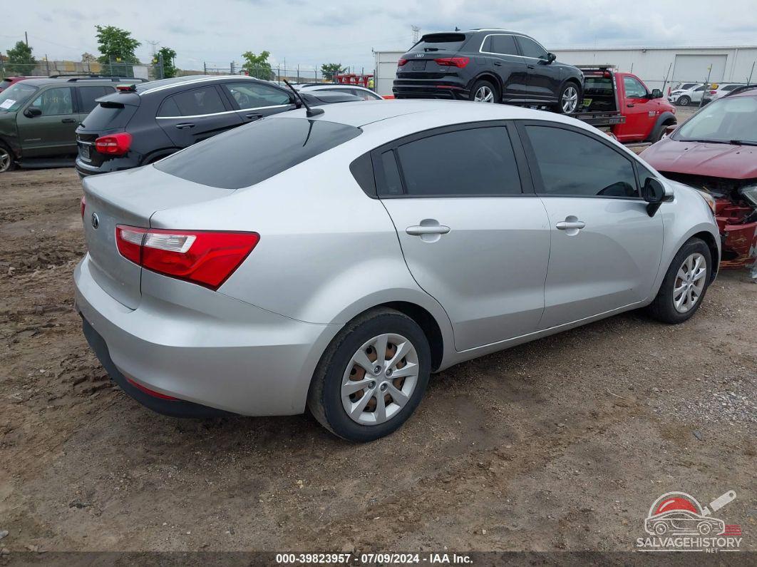 KNADM4A30H6021006 2017 KIA RIO photo no. 4