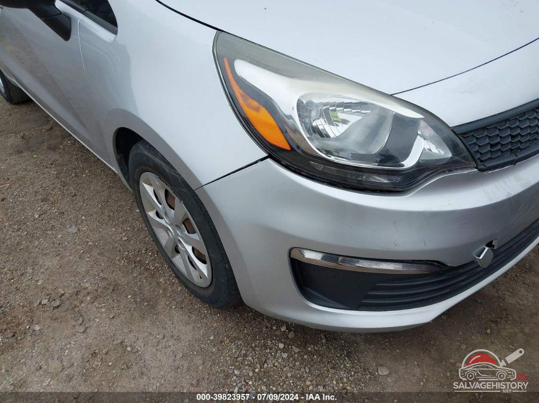 KNADM4A30H6021006 2017 KIA RIO photo no. 6