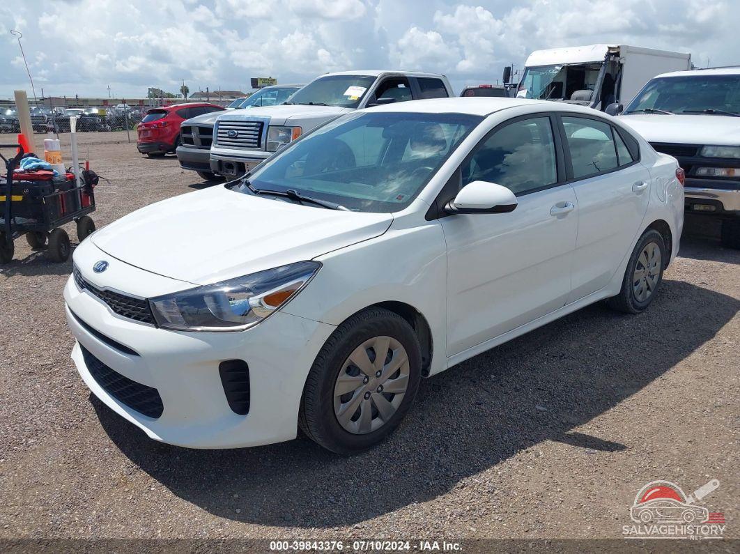 3KPA24AD6LE322449 2020 KIA RIO photo no. 2