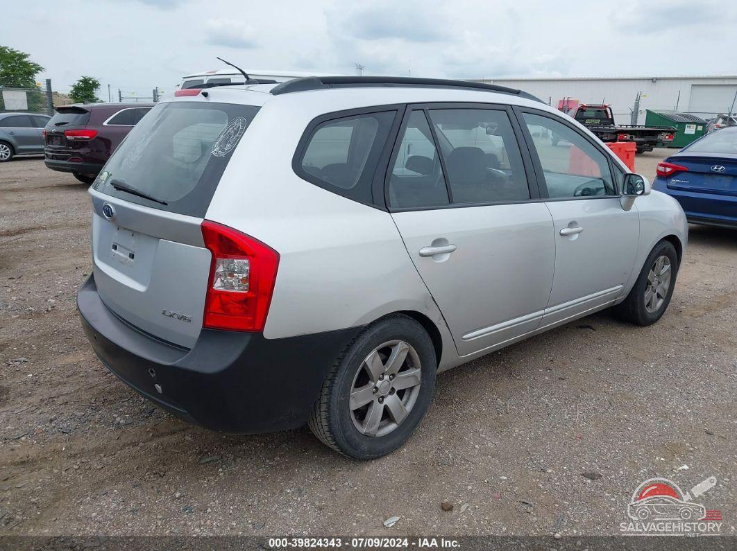 KNAFG526887167114 2008 KIA RONDO photo no. 4