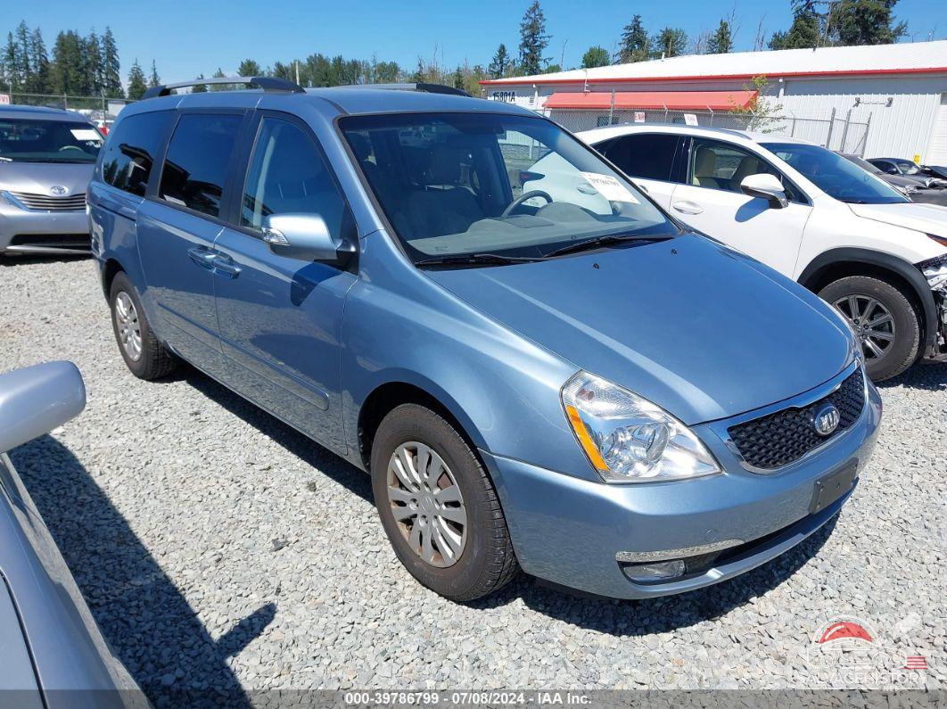 KNDMG4C76E6537912 2014 KIA SEDONA photo no. 10