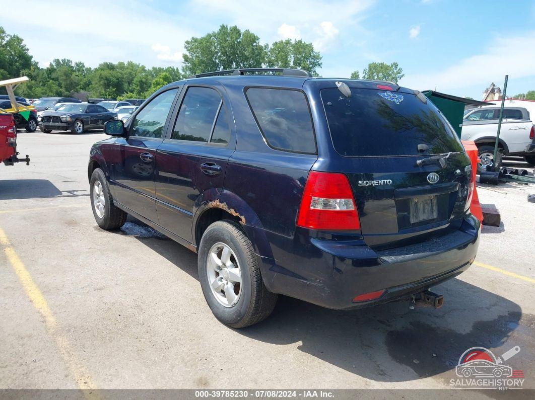 KNDJC735795878083 2009 KIA SORENTO photo no. 3