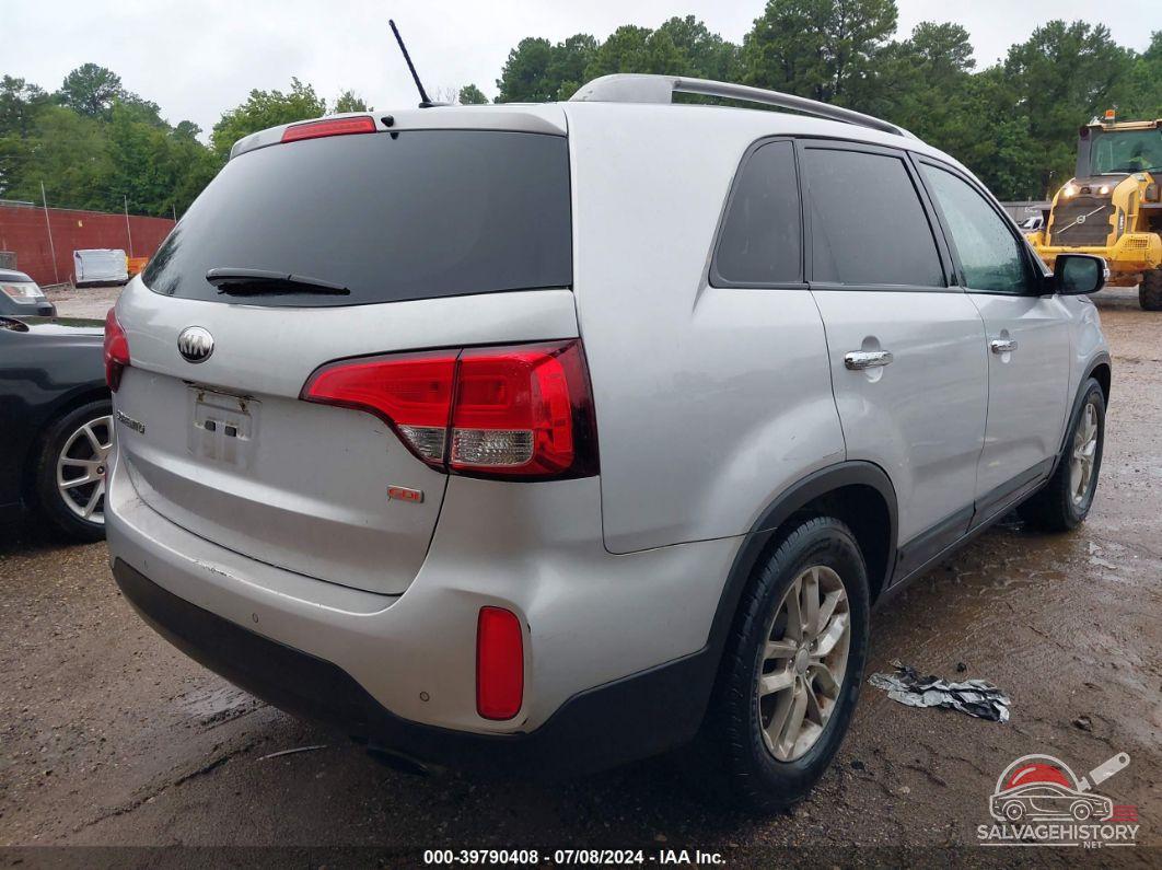 5XYKT3A68EG465003 2014 KIA SORENTO photo no. 4