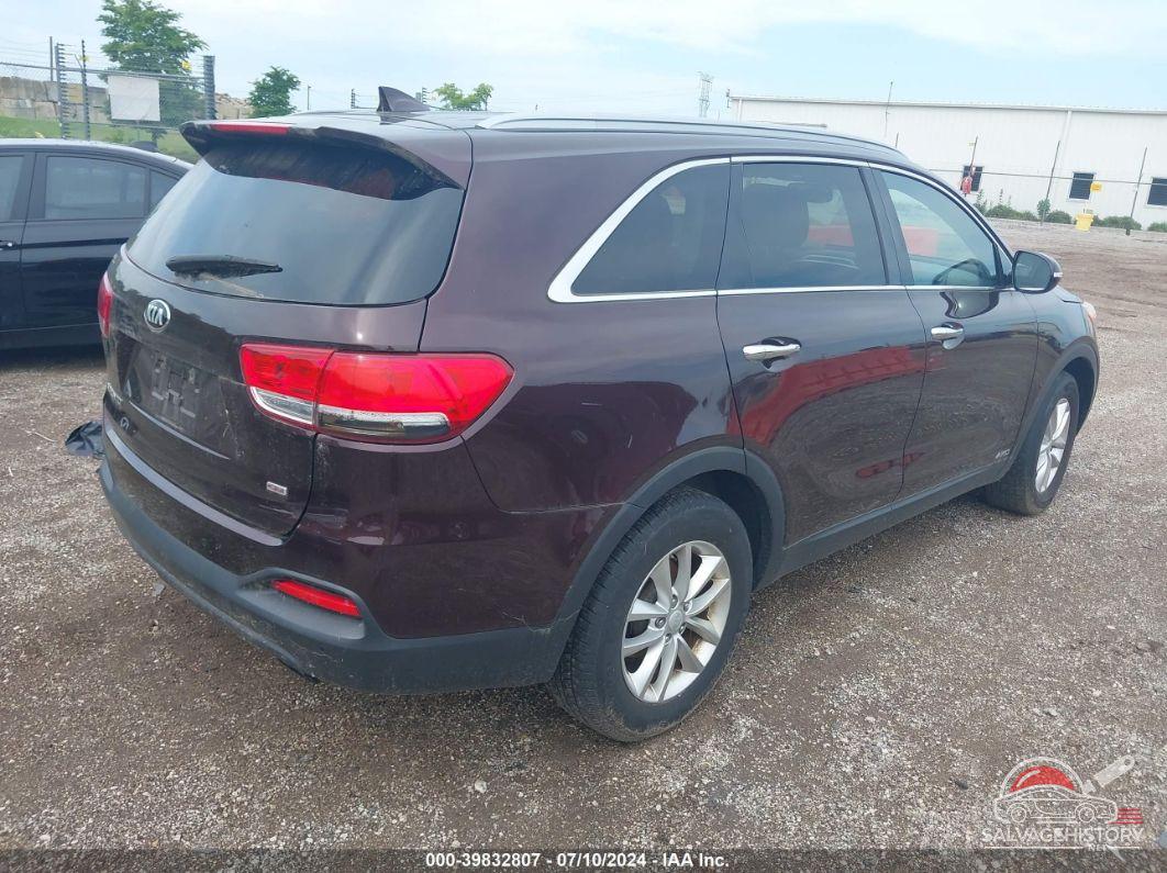 5XYPGDA31GG082805 2016 KIA SORENTO photo no. 4