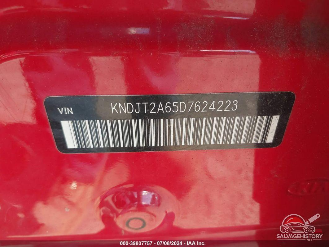 KNDJT2A65D7624223 2013 KIA SOUL photo no. 9